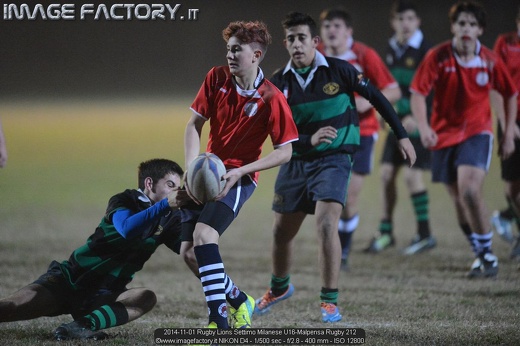 2014-11-01 Rugby Lions Settimo Milanese U16-Malpensa Rugby 212